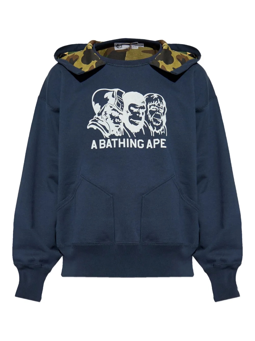 A BATHING APE® Double Face cotton hoodie